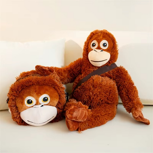 66cm Gorilla Plush Toy Cartoon Chimpanzees Stuffed Animal