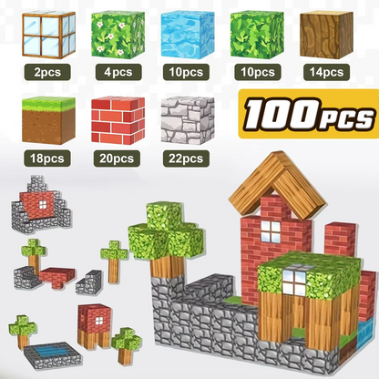 Magnetic Blocks Kids Building Toys