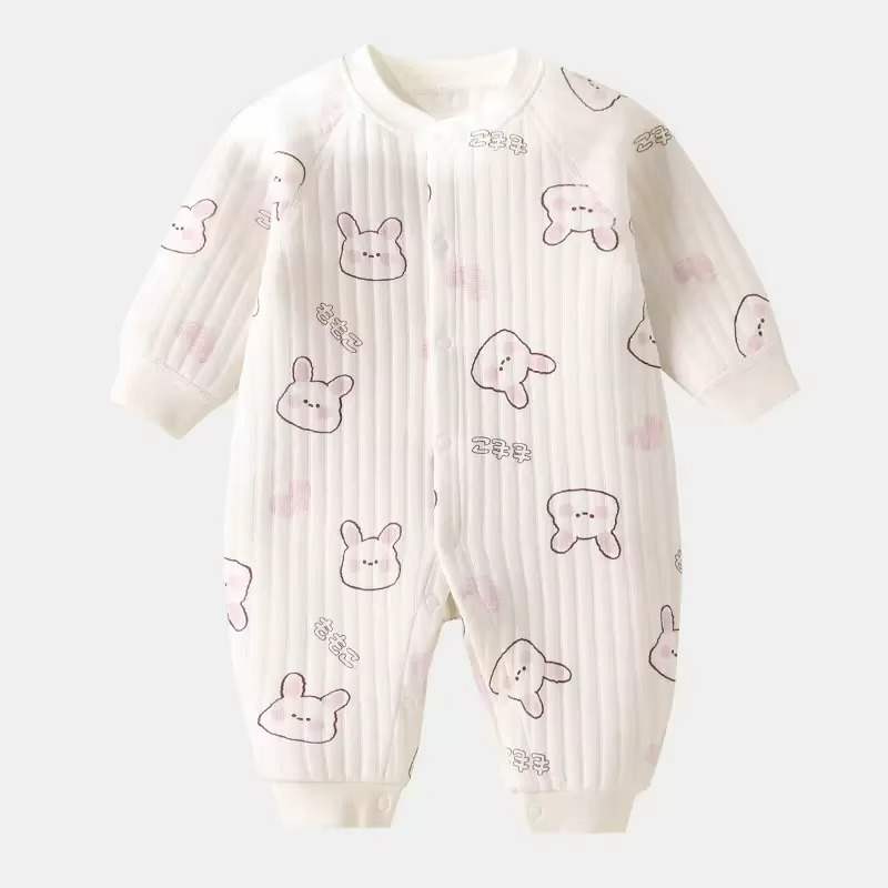 Unisex newborn cotton Long Sleeve Loungewear Outfit