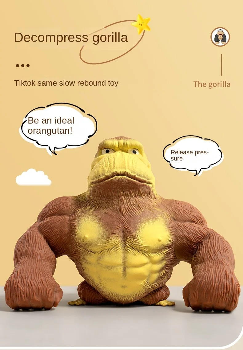 Gorilla Stress Relief Games Toy for Adults Kids