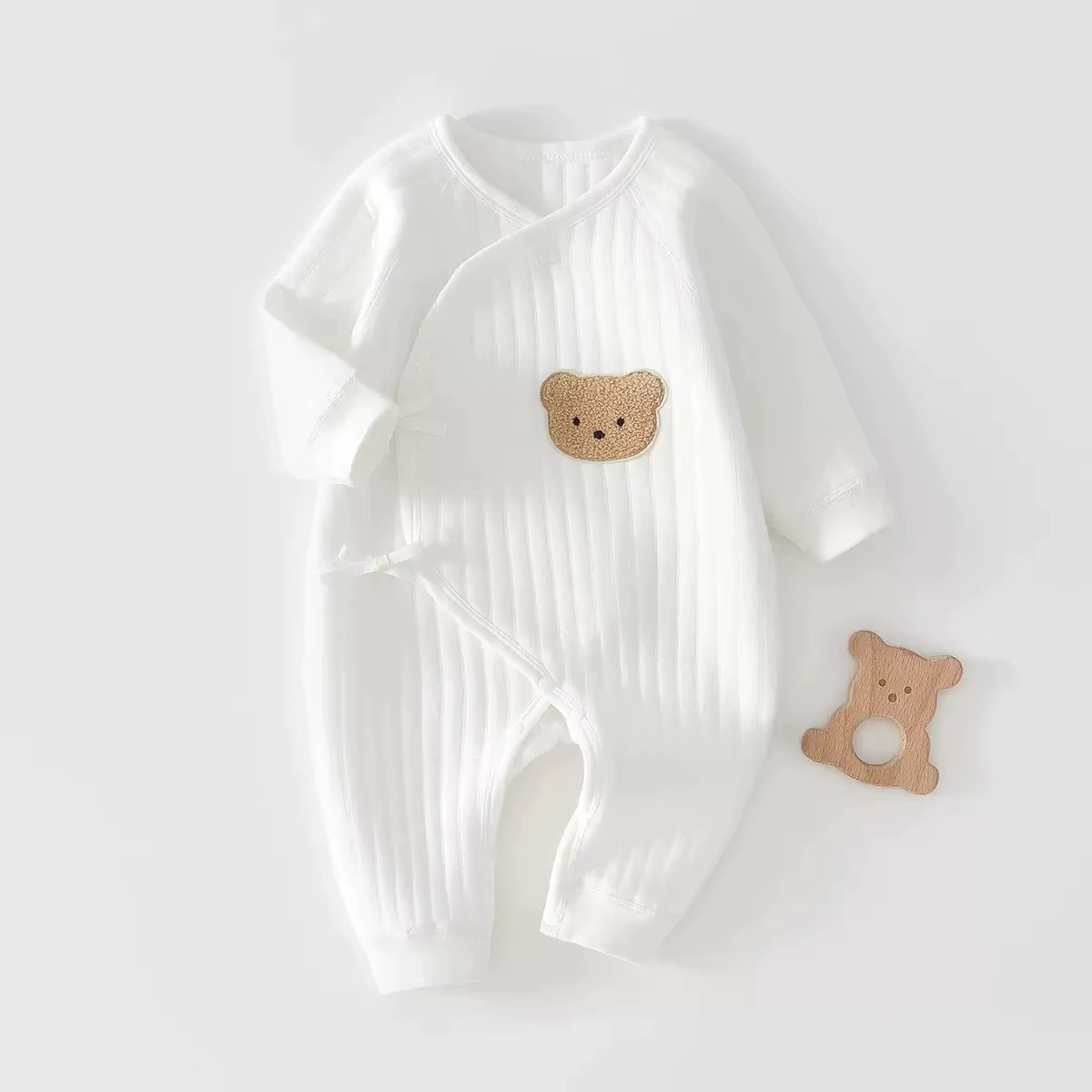 Unisex newborn cotton Long Sleeve Loungewear Outfit