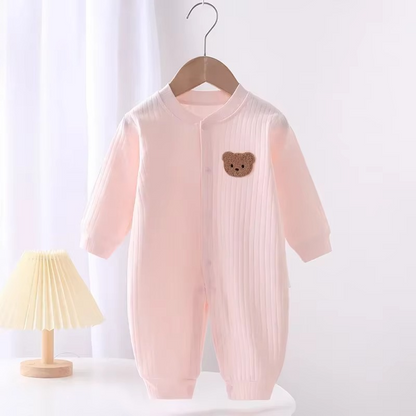 Unisex newborn cotton Long Sleeve Loungewear Outfit