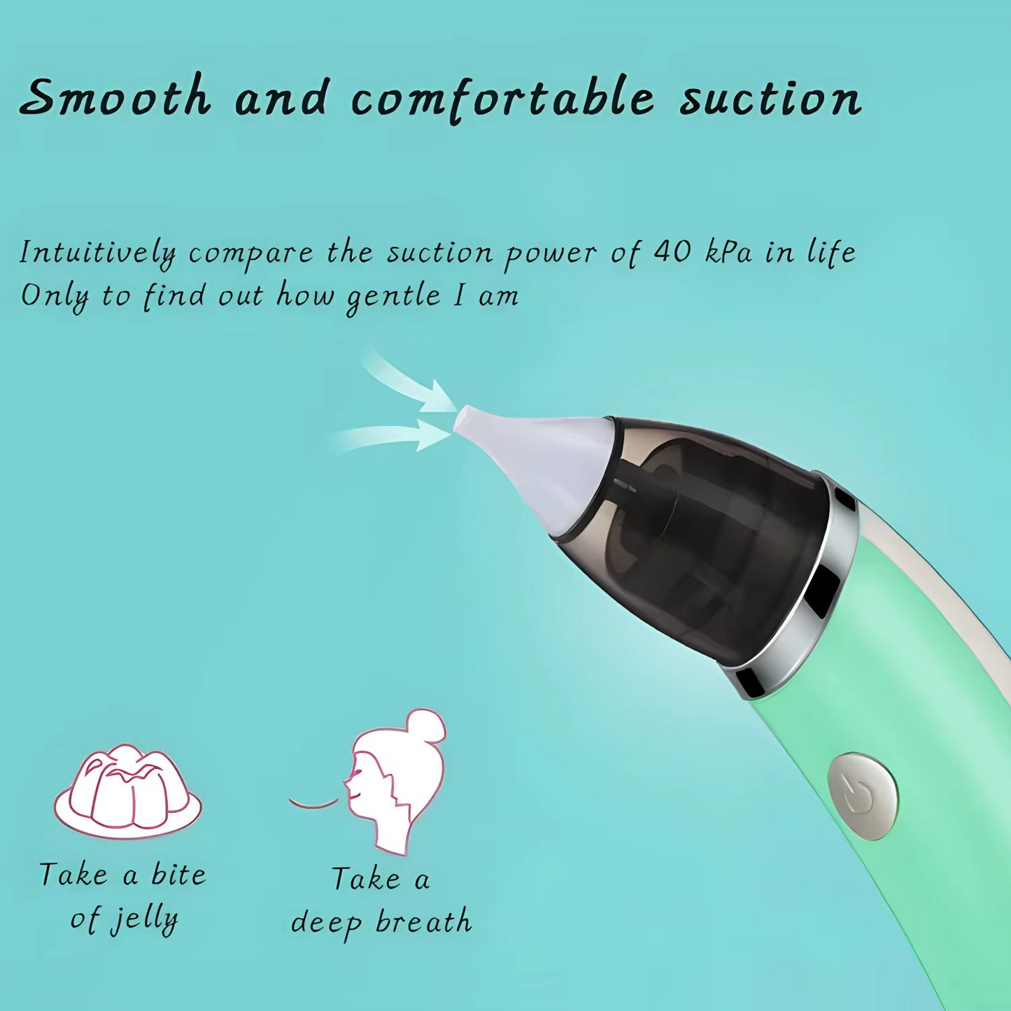 Electric Nasal Aspirator Snot Sucker for Babies