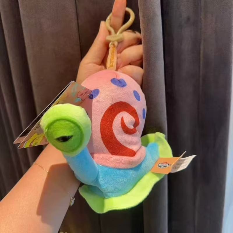 Kawaii Fuggler Spongebob Patrick Star Pendant Funky Fuggler Ugly Monster Doll Plush