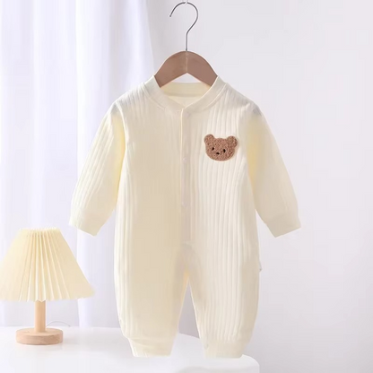 Unisex newborn cotton Long Sleeve Loungewear Outfit