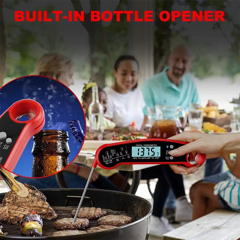 Meat thermometer for cooking,grilling