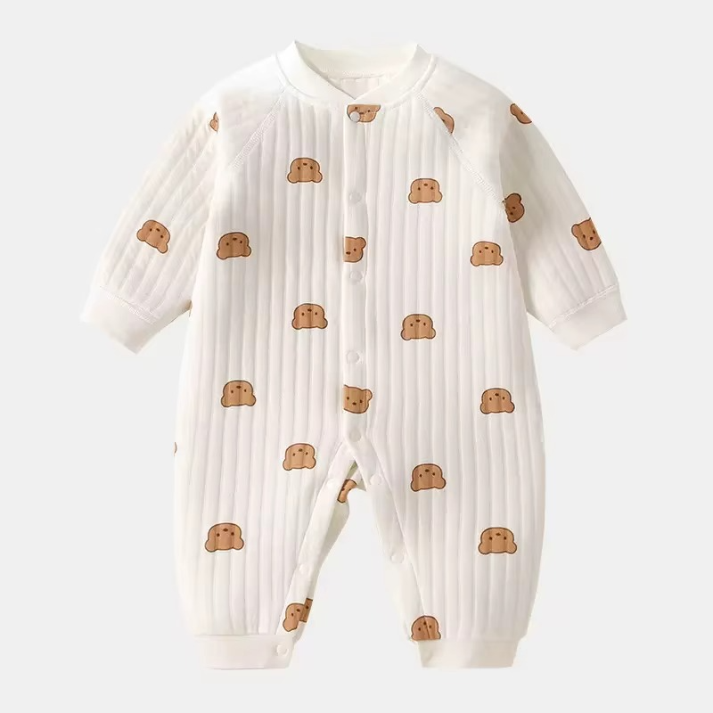 Unisex newborn cotton Long Sleeve Loungewear Outfit