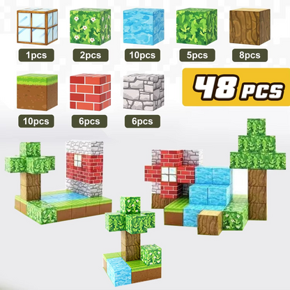 Magnetic Blocks Kids Building Toys