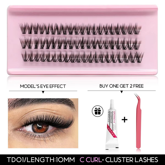 GROINNEYA Lash Clusters Kit