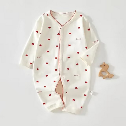 Unisex newborn cotton Long Sleeve Loungewear Outfit