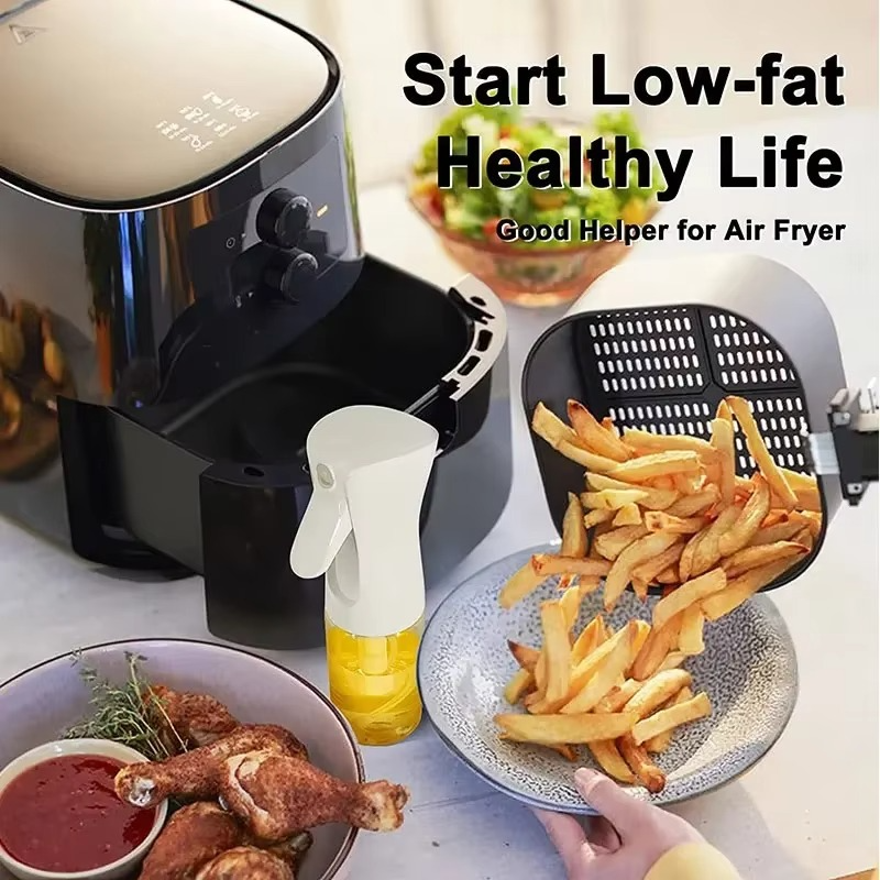 Transparent Oil Spray Bottle for Cooking