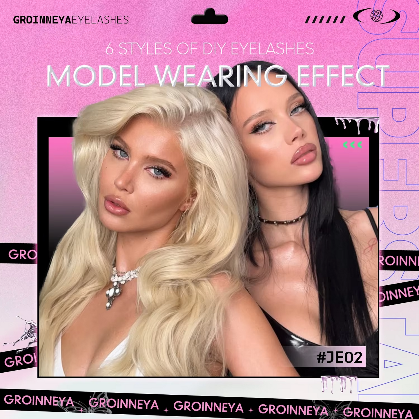 GROINNEYA Lash Clusters Kit
