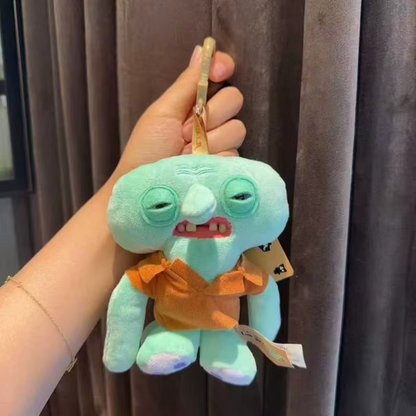 Kawaii Fuggler Spongebob Patrick Star Pendant Funky Fuggler Ugly Monster Doll Plush